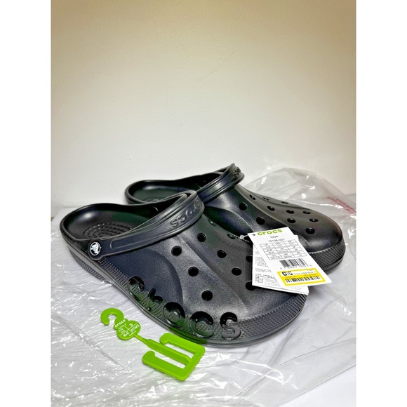 Crocs Baya Clog Black Men's Size US M12 / W14 Sandals Shoes Comfort Classic - Picture 1 of 6